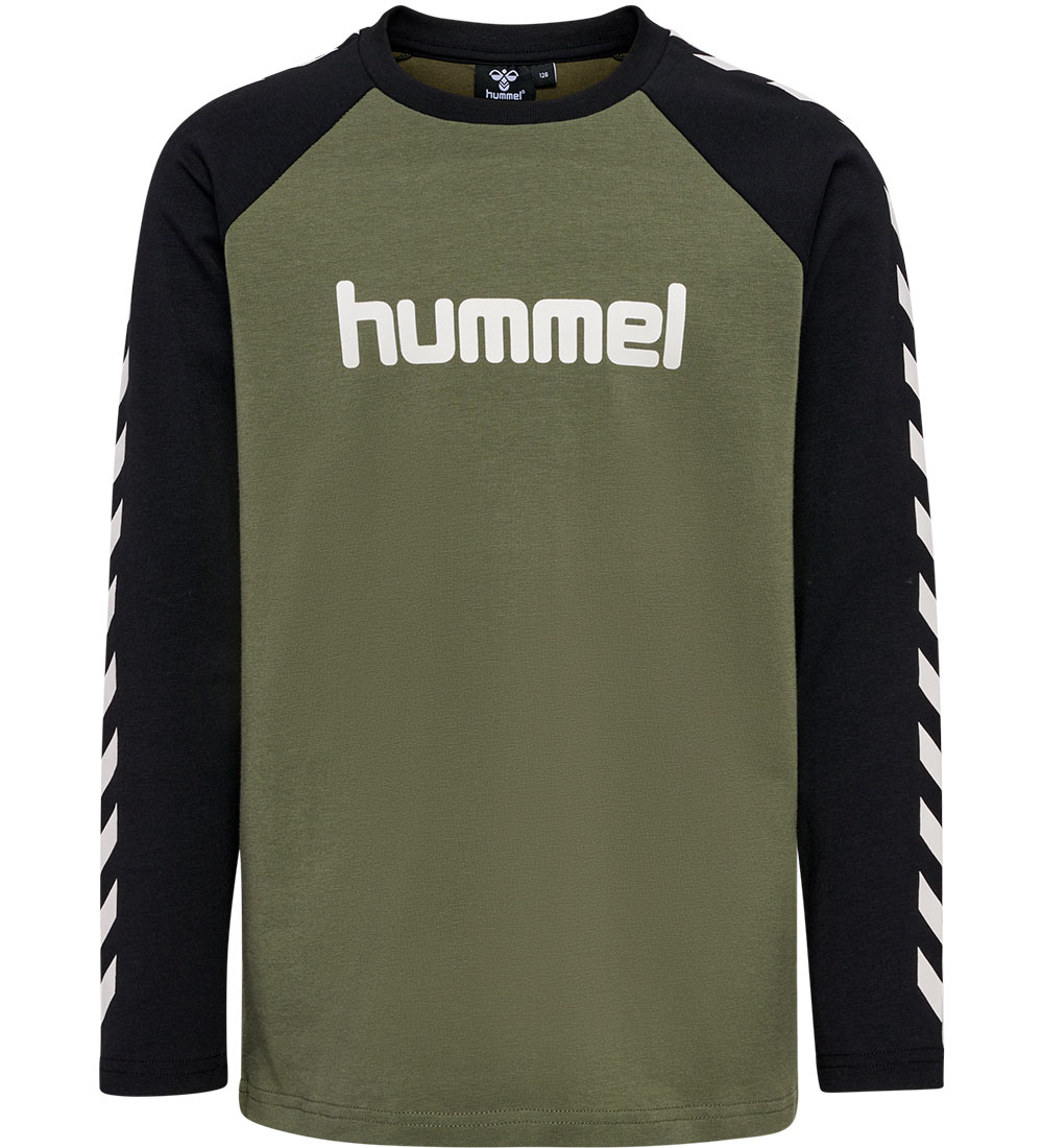 Hummel Bluse - hmlBOYS - Dusty Olive