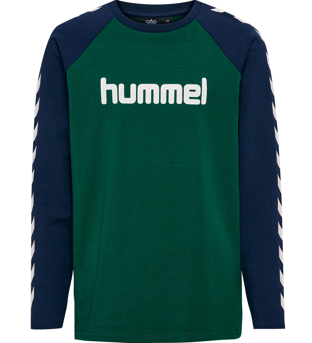 Hummel Bluse - hmlBOYS - Rain Forest