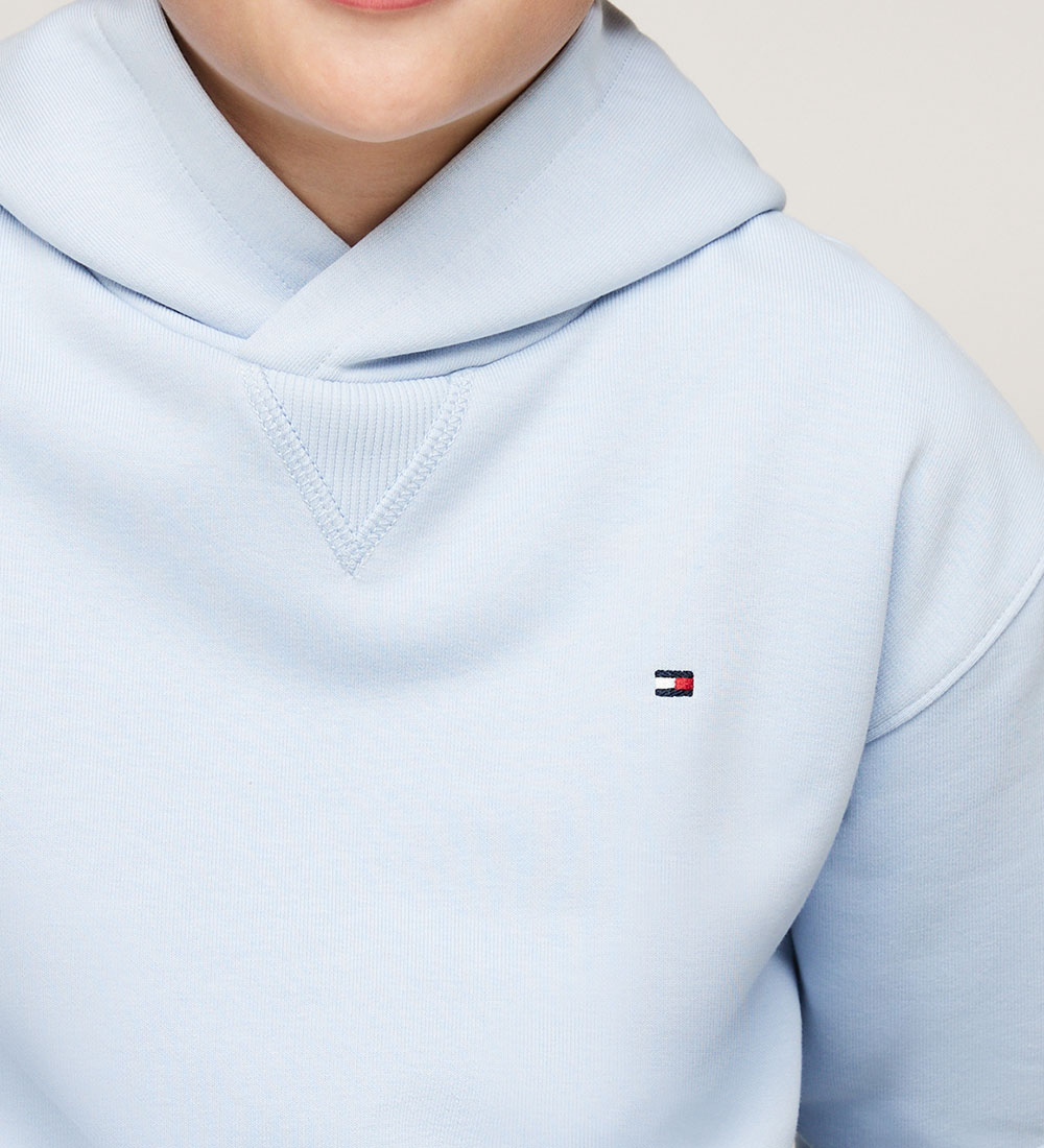 Tommy Hilfiger Hættetrøje - U Timeless - Breezy Blue