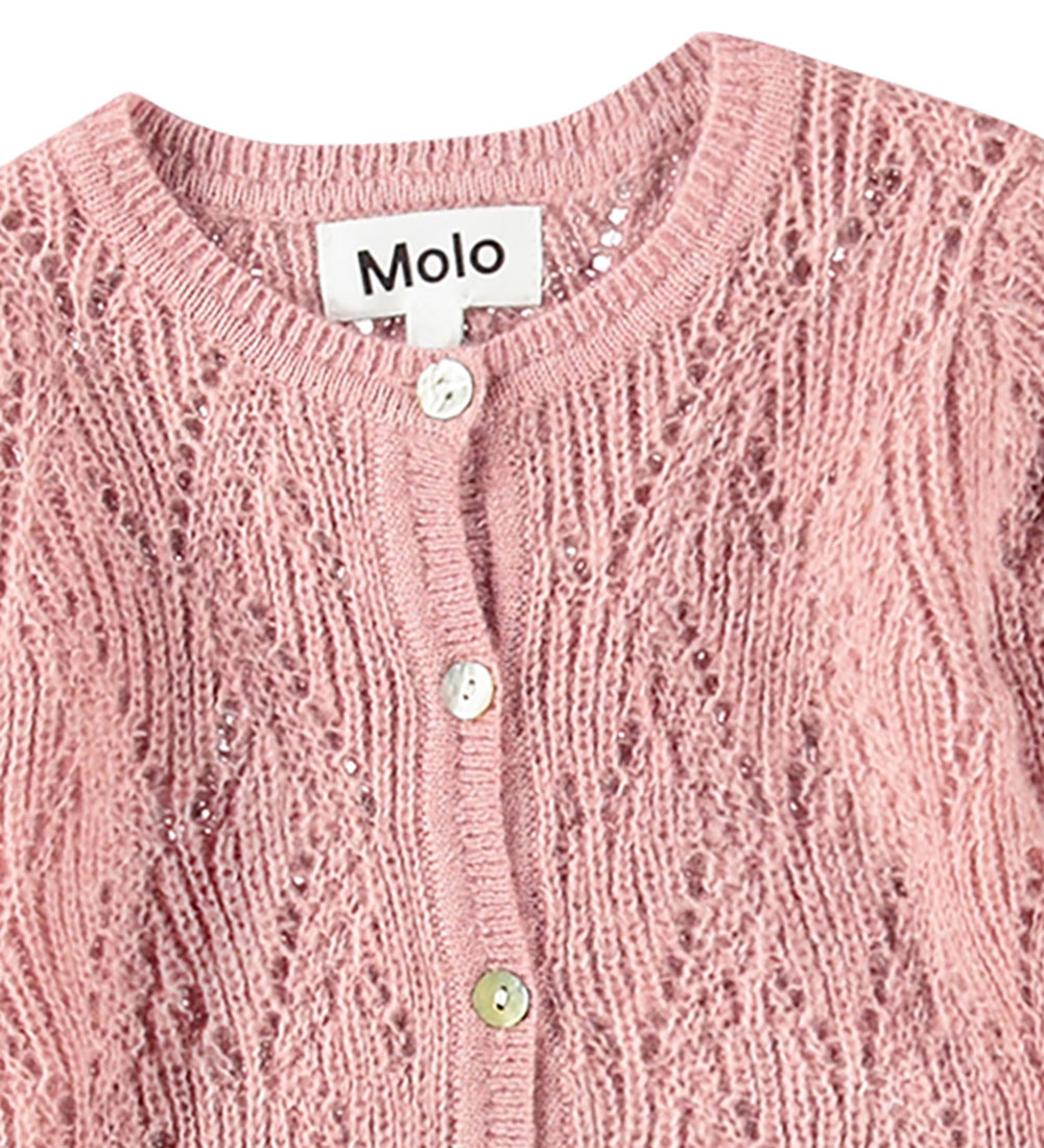 Molo Cardigan - Uld - Gilli - Petal Blush