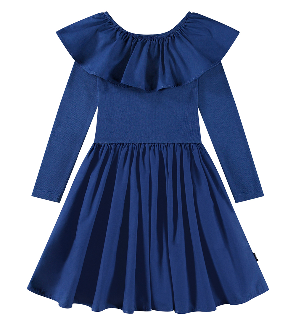 Molo Kjole - Cille - Vibrant Blue