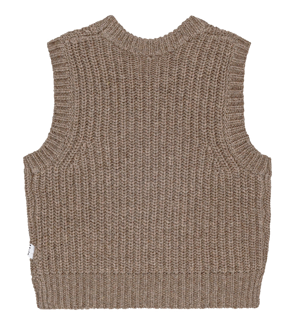 Molo Vest - Uld/Akryl - Gilberte - Brown Sugar