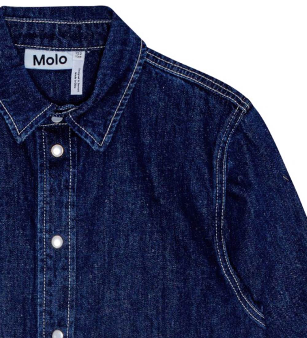 Molo Skjorte - Rain - Oceanic Denim