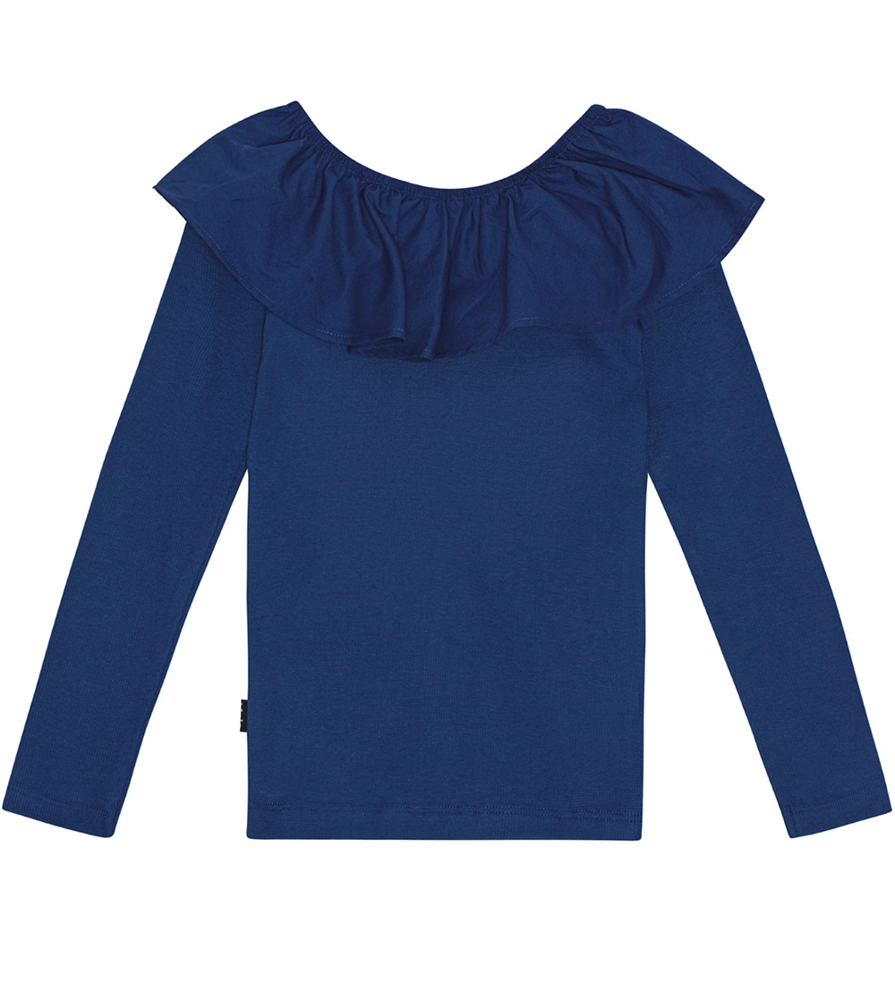 Molo T-shirt - Rib - Renate -  Vibrant Blue
