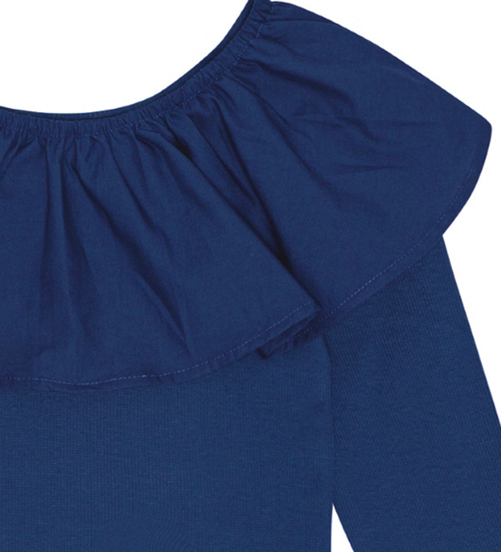Molo T-shirt - Rib - Renate -  Vibrant Blue