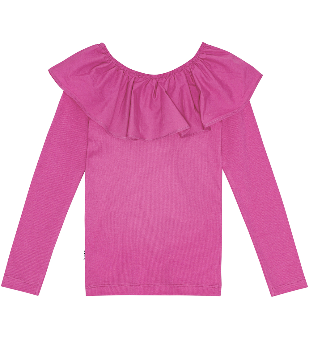 Molo Bluse - Rib - Renate - Baya Pink