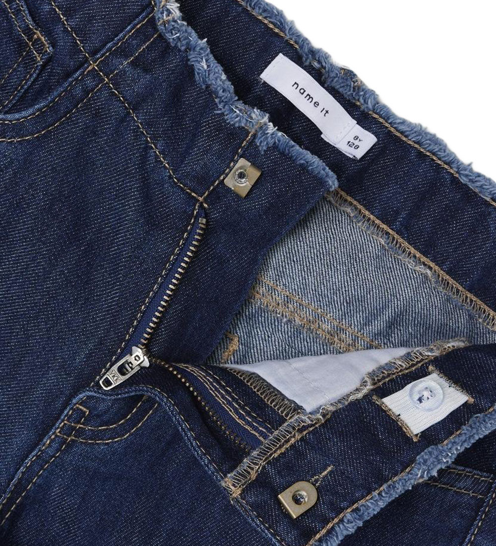 Name It Jeans - Wide - NkfRose - Dark Blue Denim