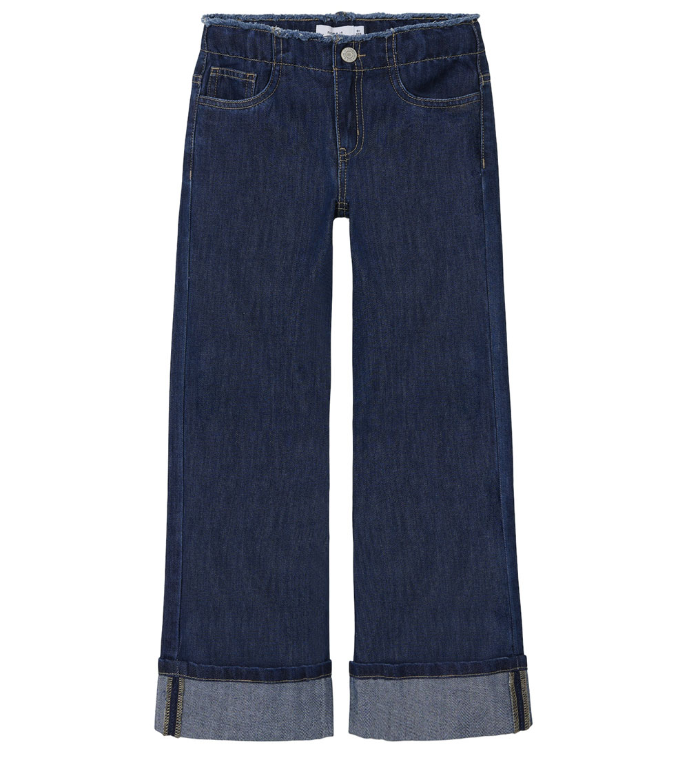 Name It Jeans - Wide - NkfRose - Dark Blue Denim