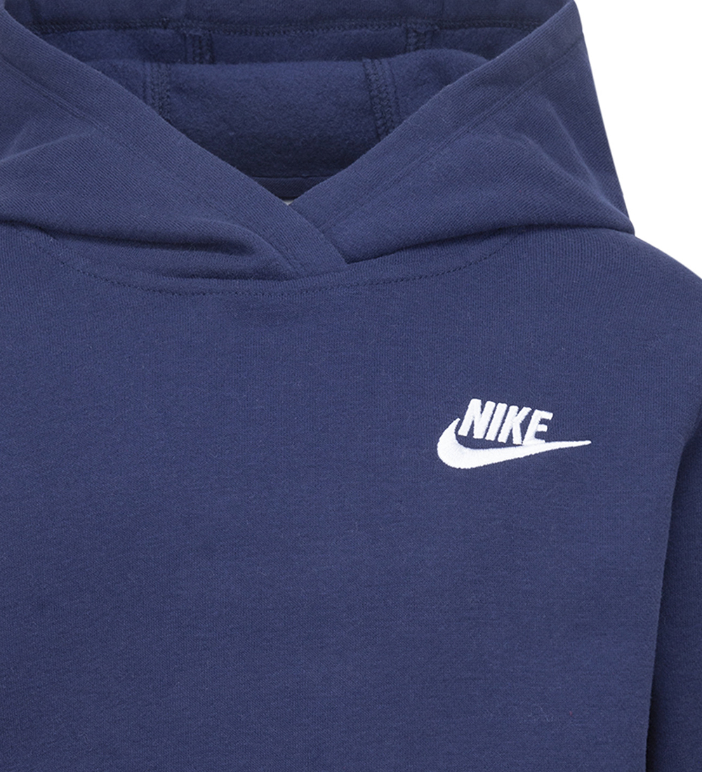 Nike Hættetrøje - Midnight Navy