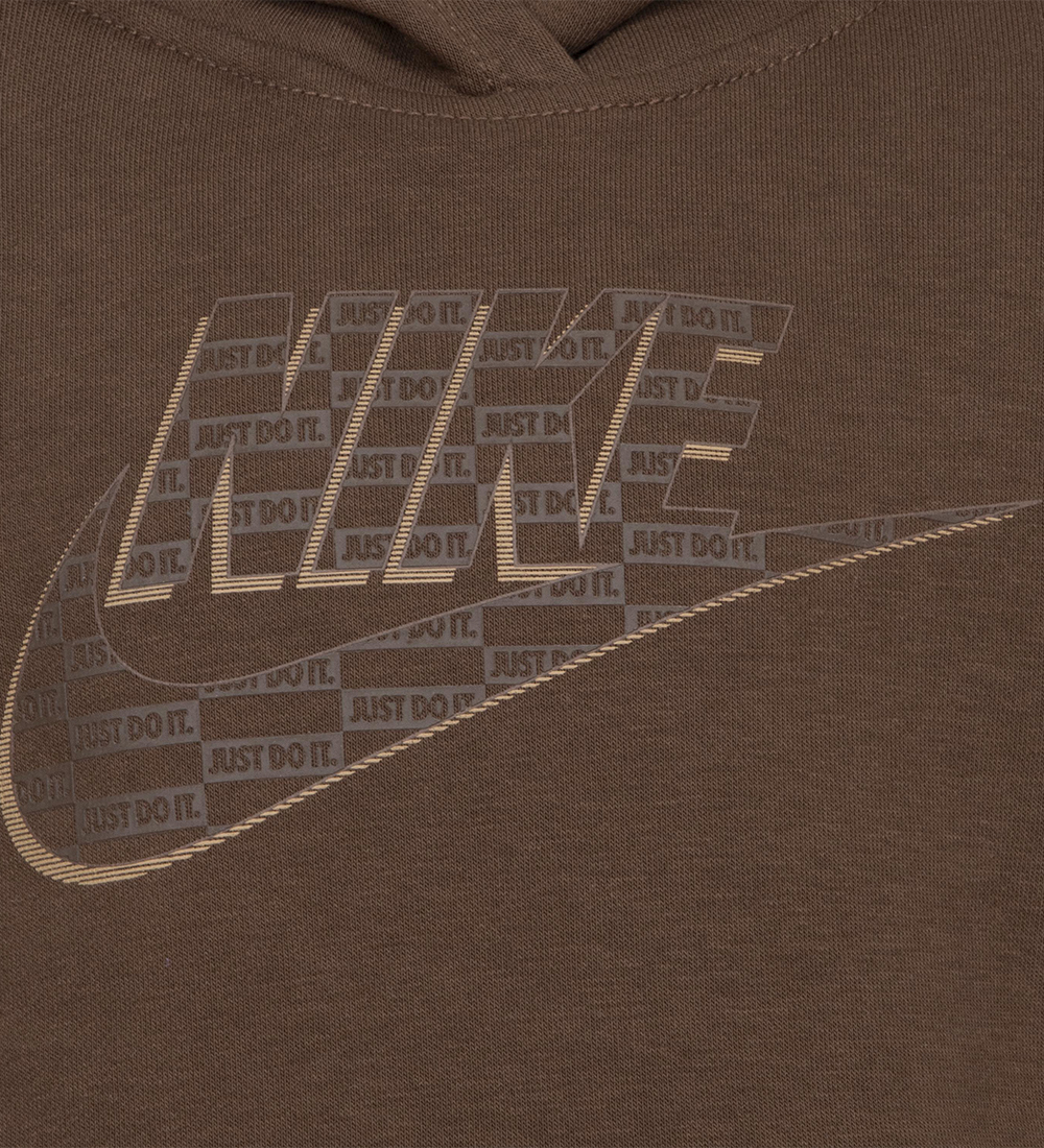 Nike Sweatsæt - Cacao Wow