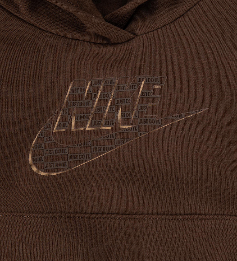 Nike Sweatsæt - Cacao Wow
