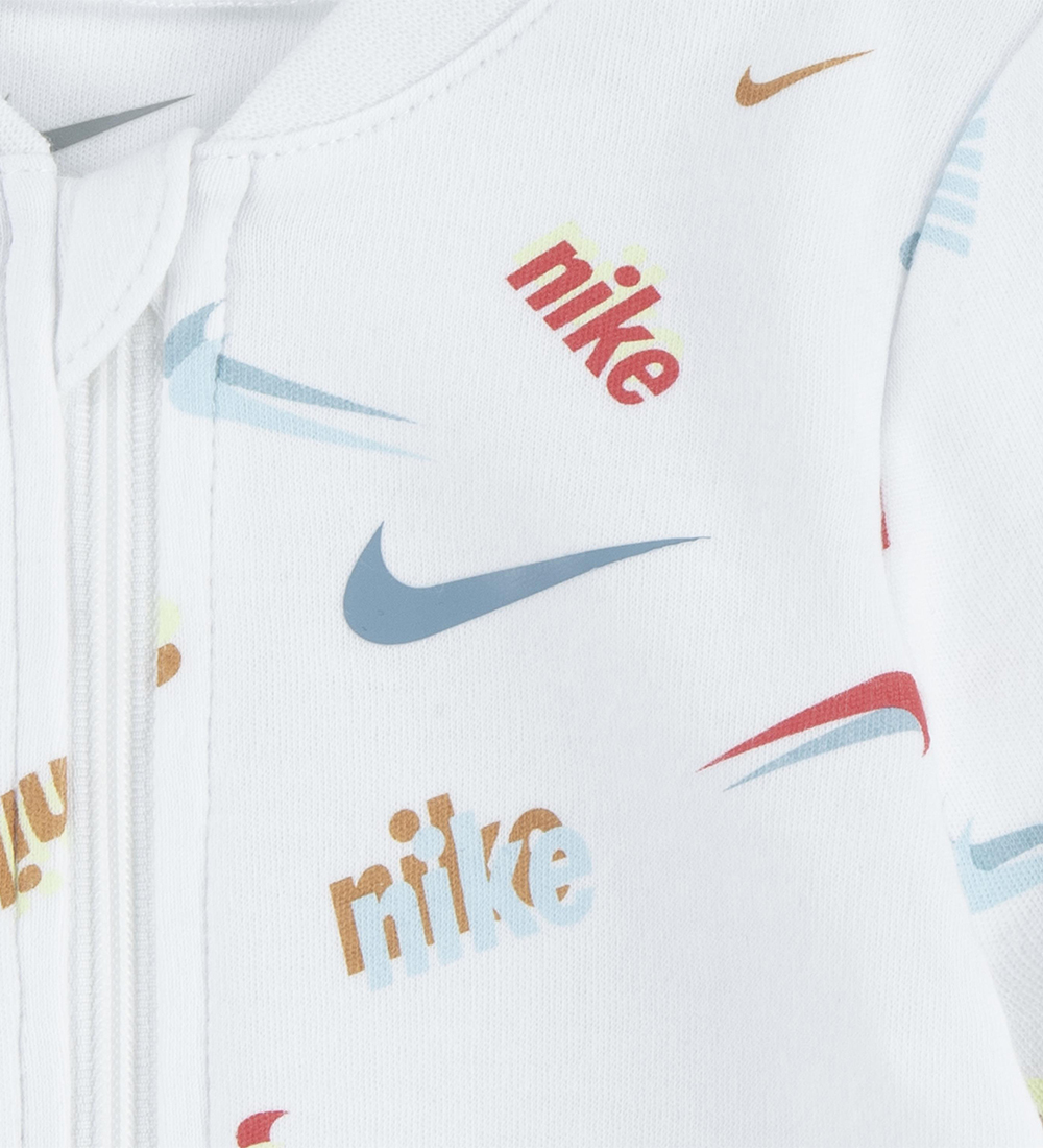 Nike Heldragt - Hvid m. Print
