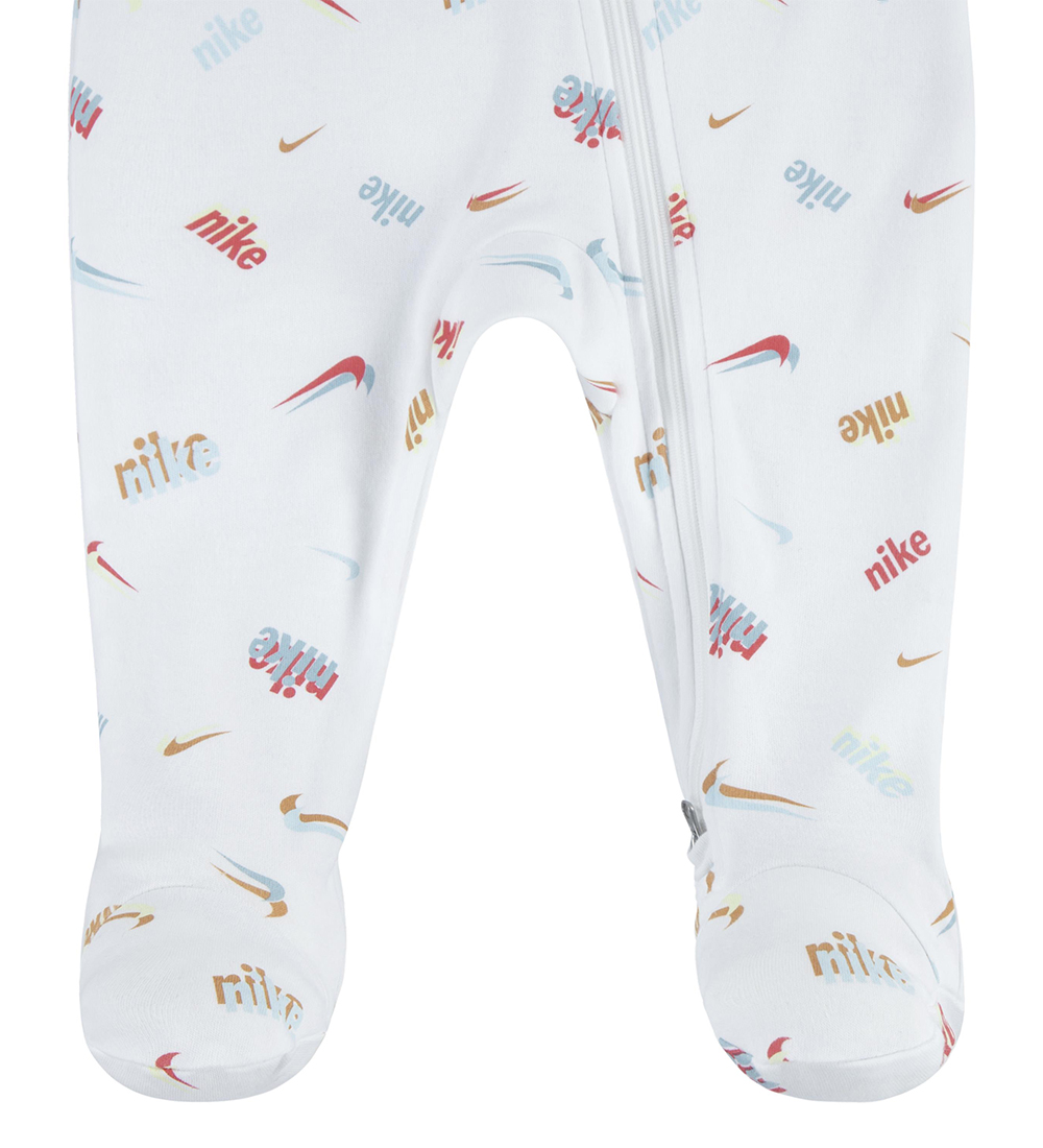 Nike Heldragt - Hvid m. Print