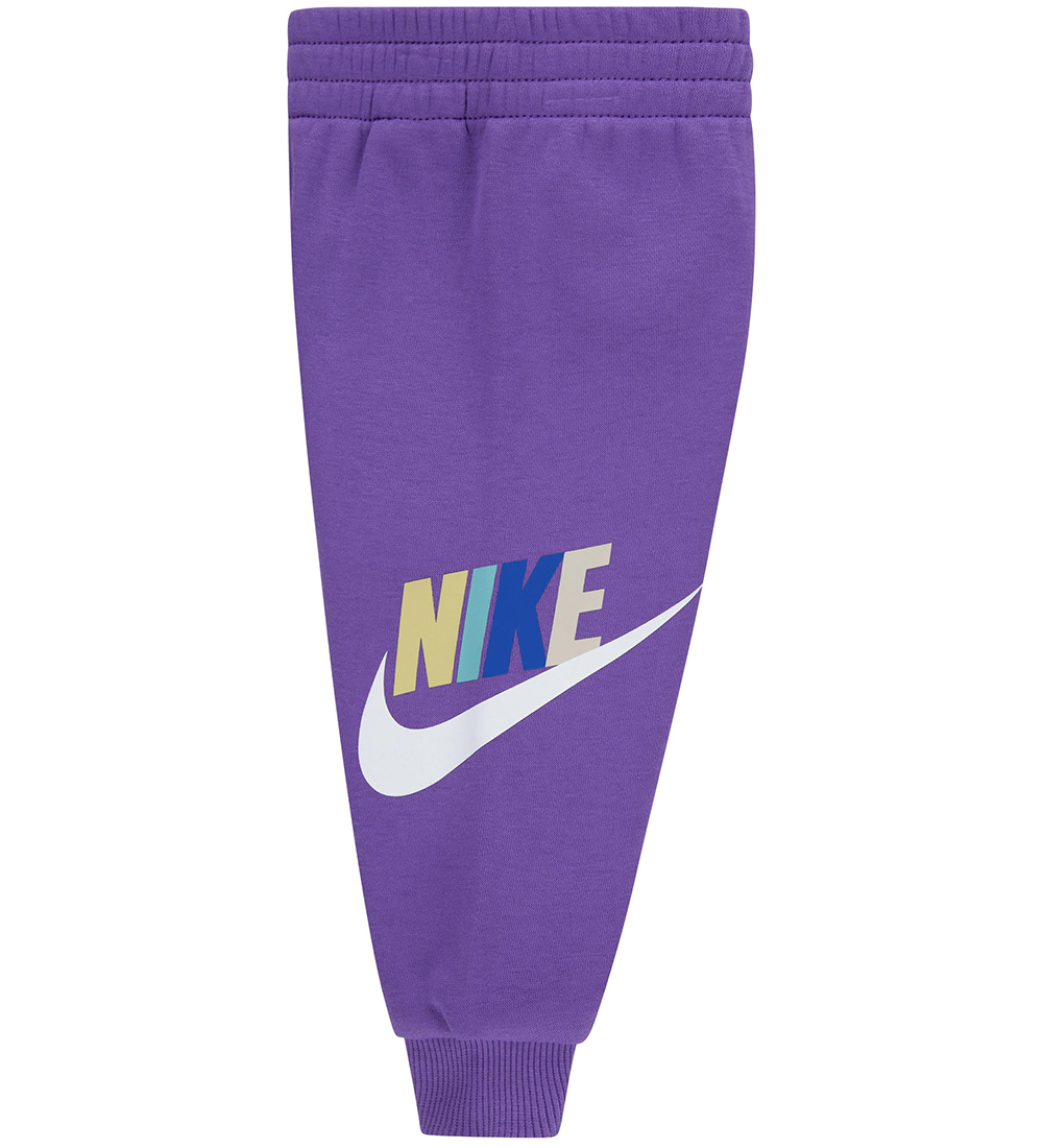 Nike Sweatsæt - Black Raspberry