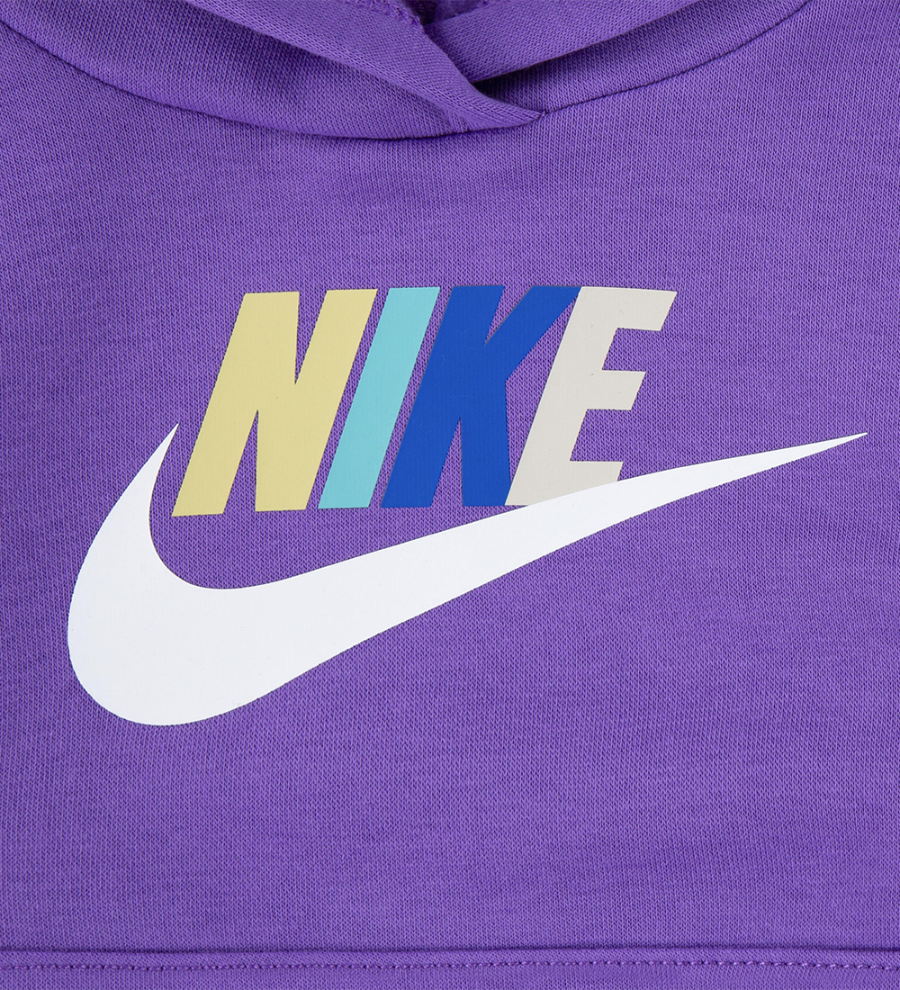 Nike Sweatsæt - Black Raspberry