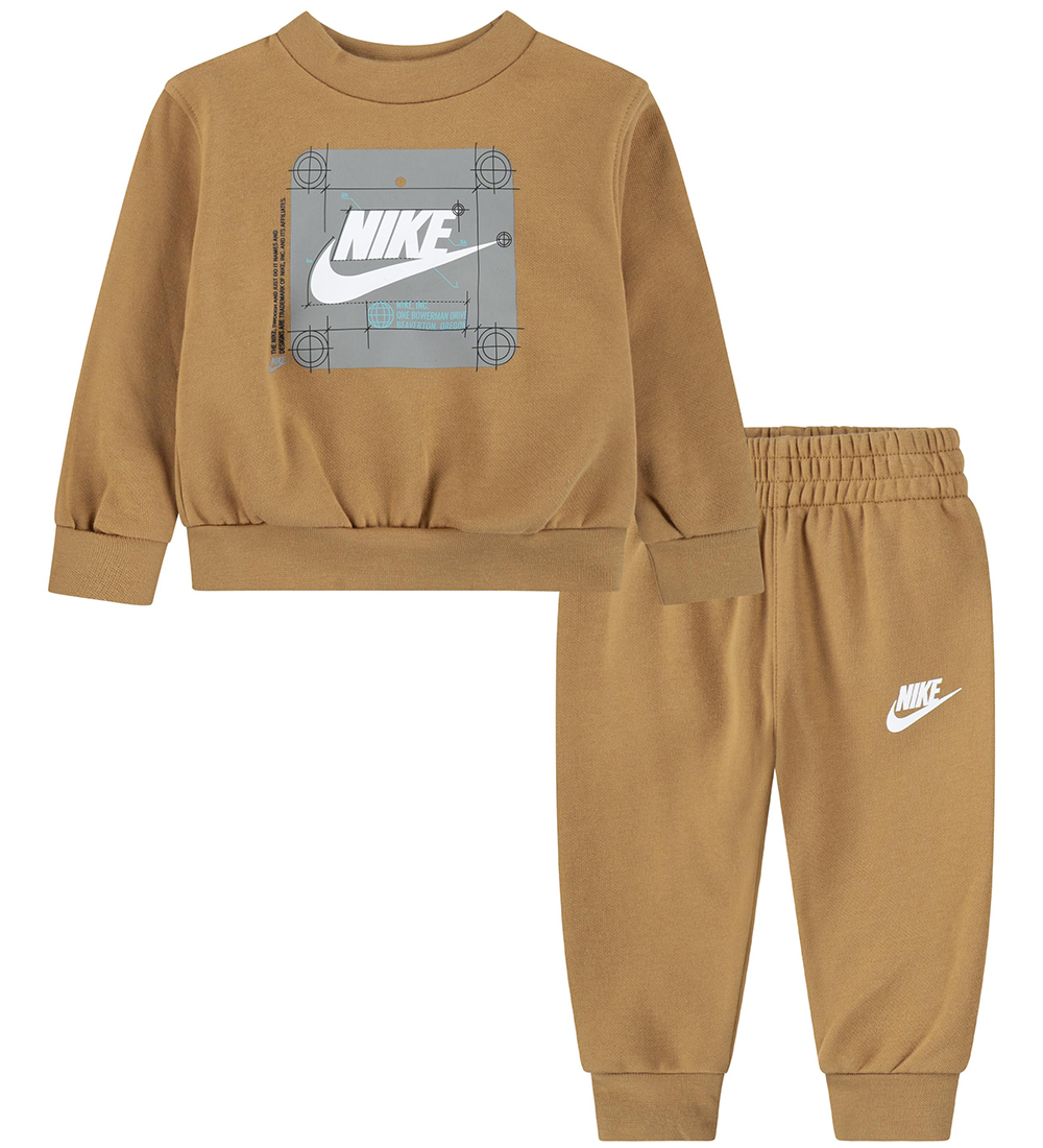 Nike Sweatsæt - Flax