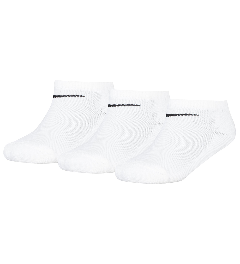 Nike Ankelstrømper - Cushioned - No Show - 3-Pak - Hvid
