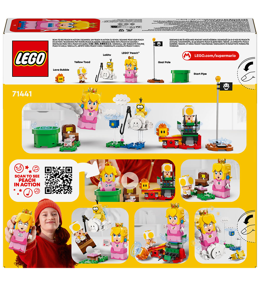 LEGO® Super Mario - Eventyr Med Interaktiv LEGO® Peach 71441 - 2