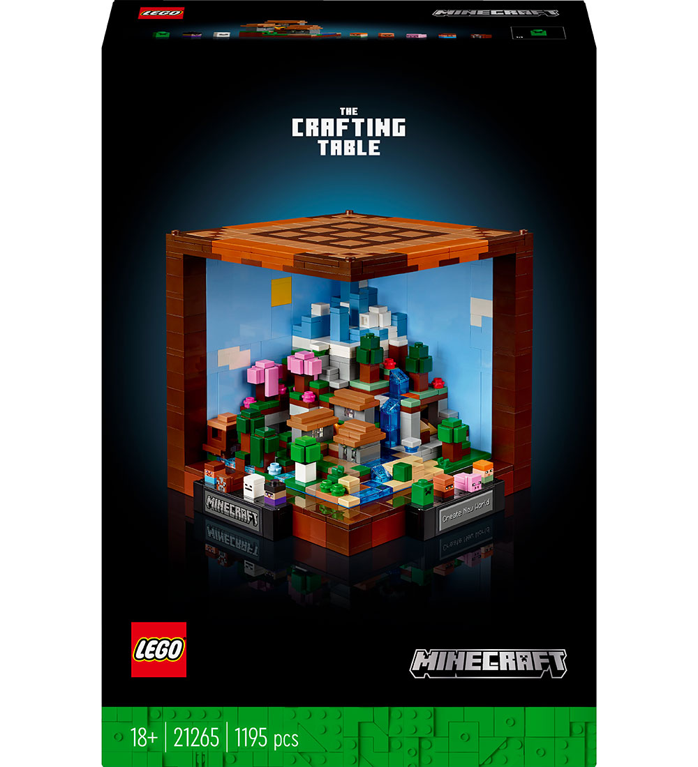 LEGO® Minecraft - Craftingbordet 21265 - 1195 Dele