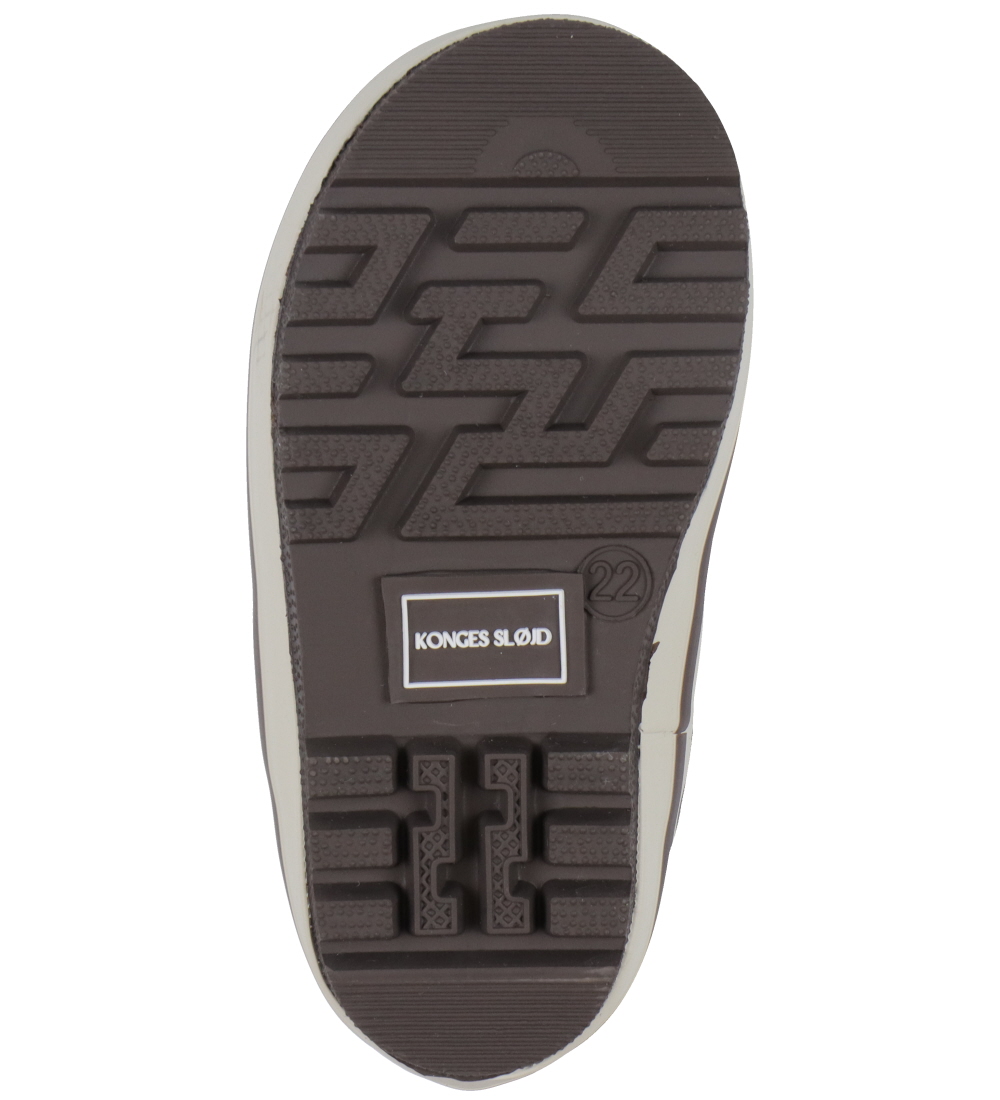 Konges Sløjd Gummistøvler m. For - Kort - Roi - Chocolate Brown