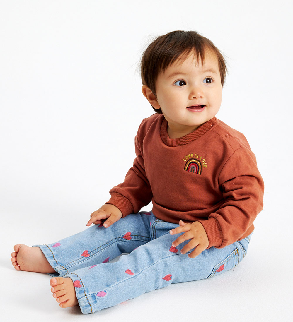 The New Siblings Jeans - TnsLieflared - Light blue denim