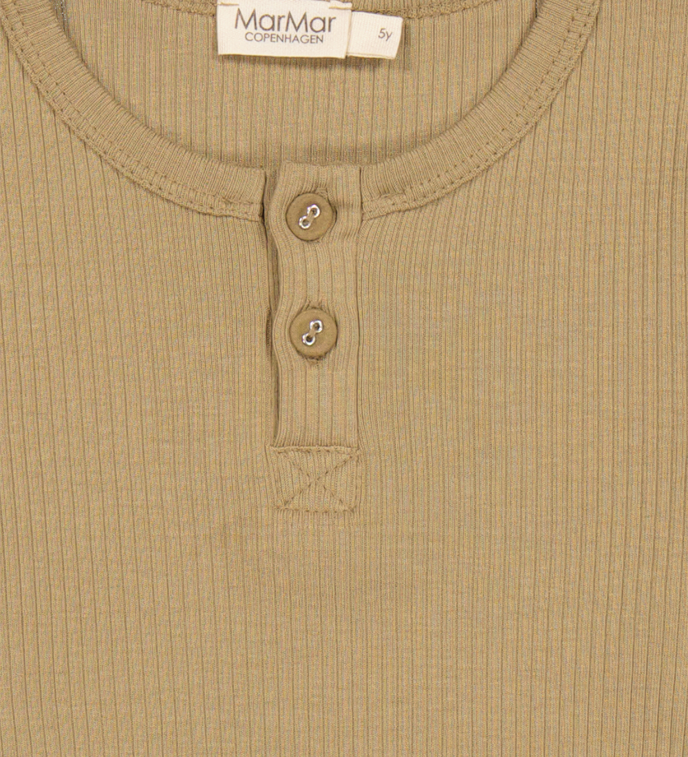 MarMar Bluse - Rib - Modal - Sea Forest