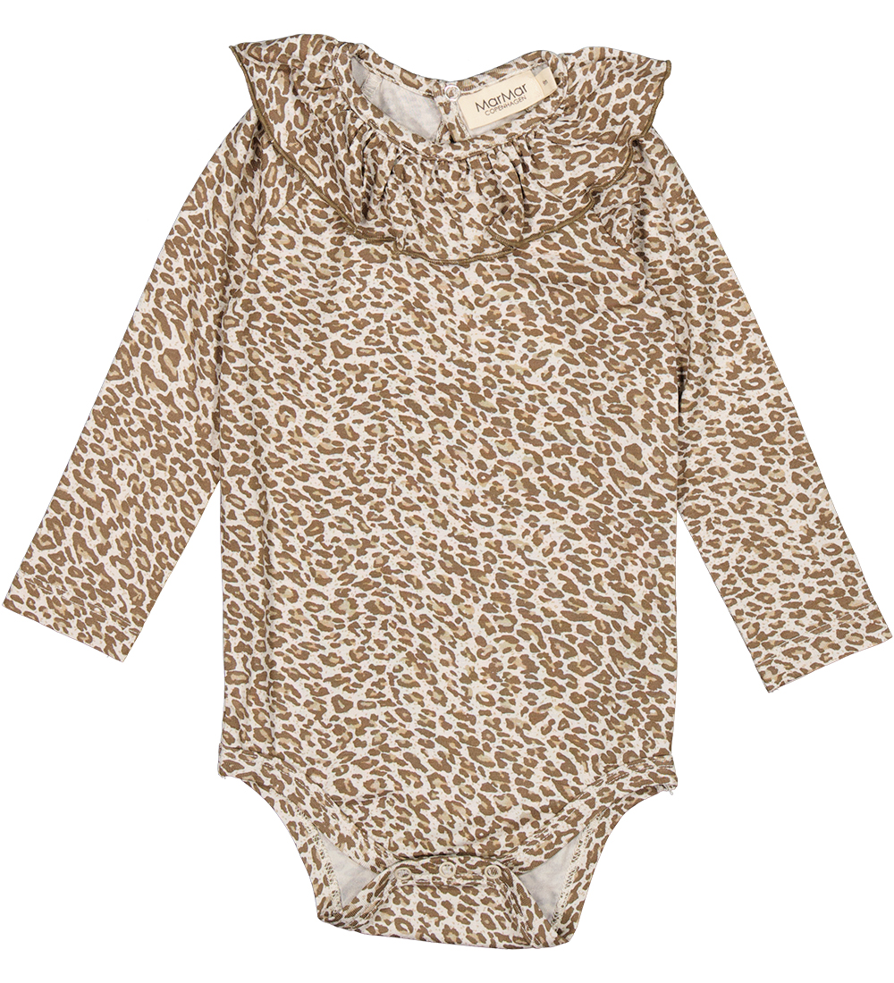 MarMar Body l/æ - Viskose - Berta - Forest Brown Leo