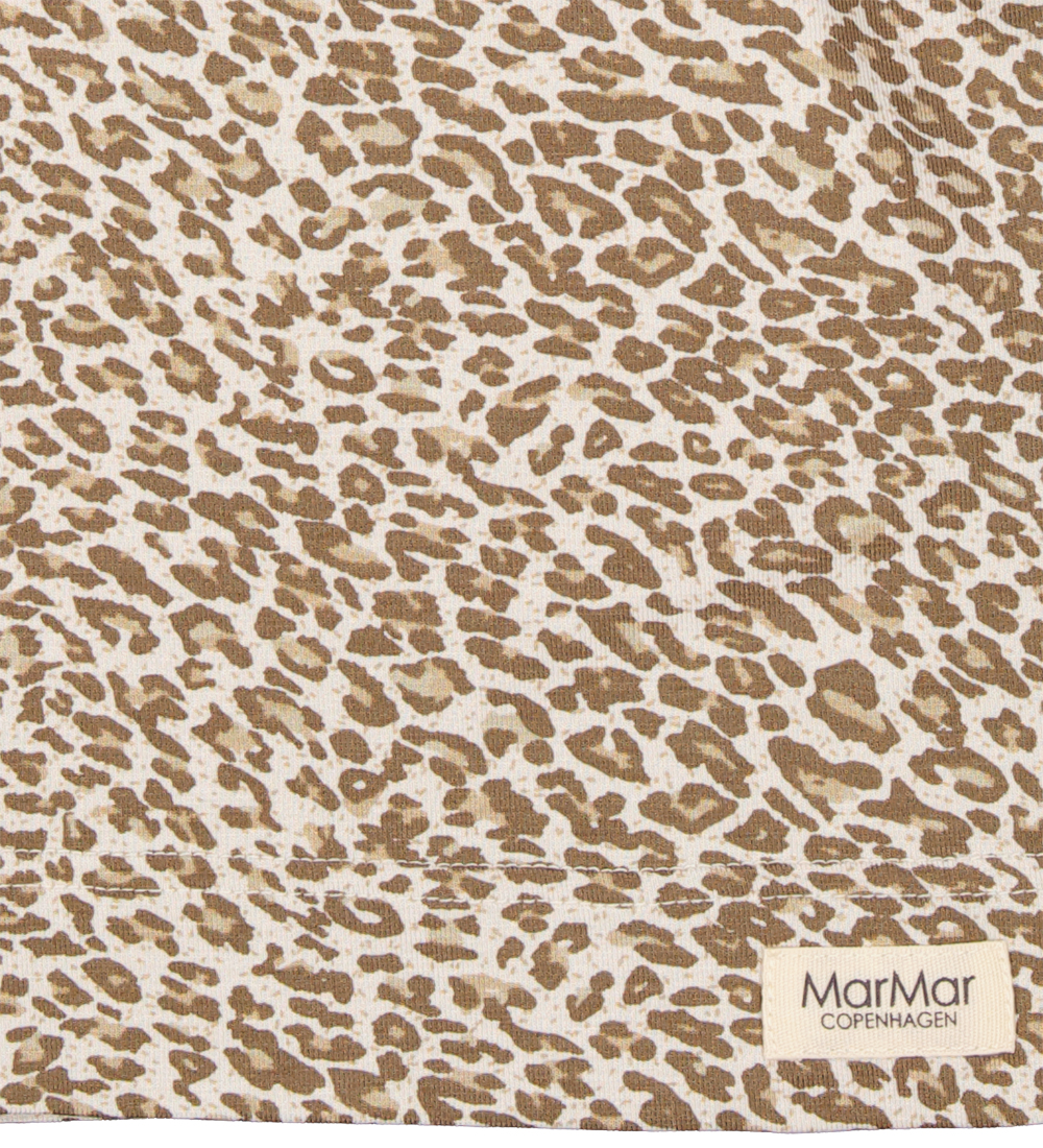 MarMar Bluse - Viskose - Forest Brown Leo