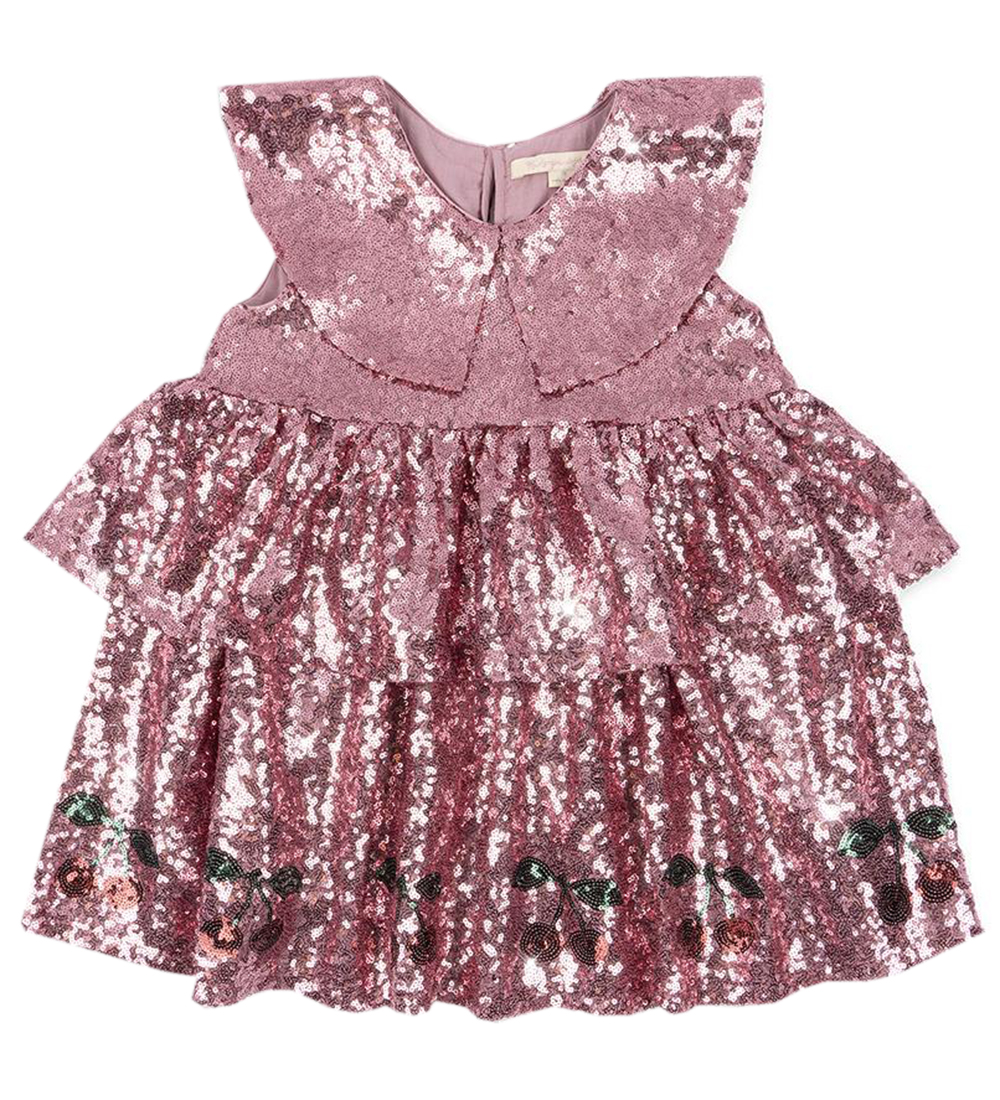 Konges Sløjd Kjole - Starla Sequin - Blush