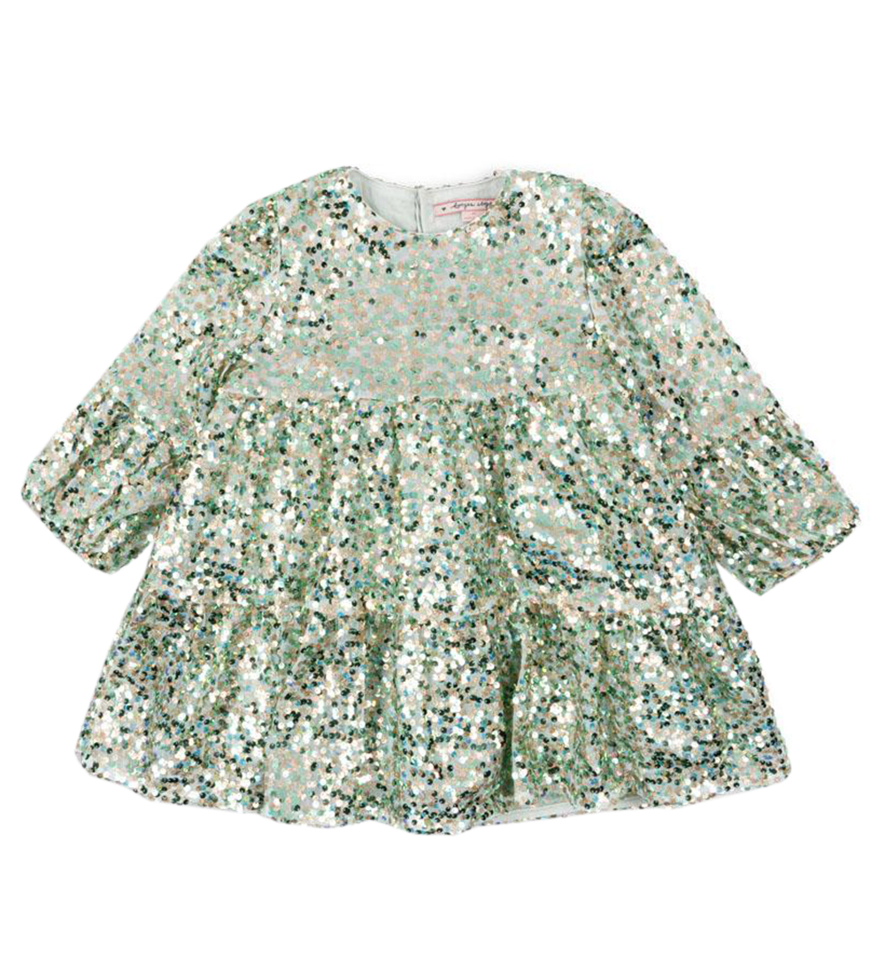 Konges Sløjd Kjole - Lila Sequin - Green