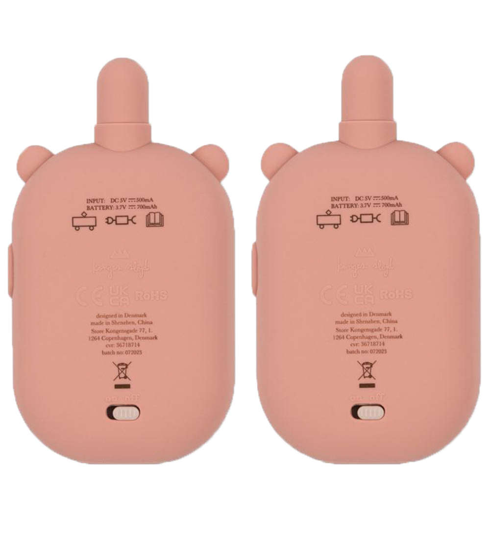 Konges Sløjd Walkie Talkies - Raspberry