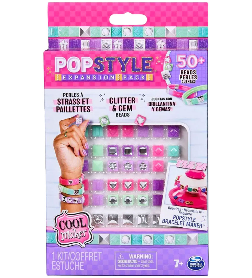 Cool Maker Smykkesæt - Popstyle Glitter & Gem - DIY