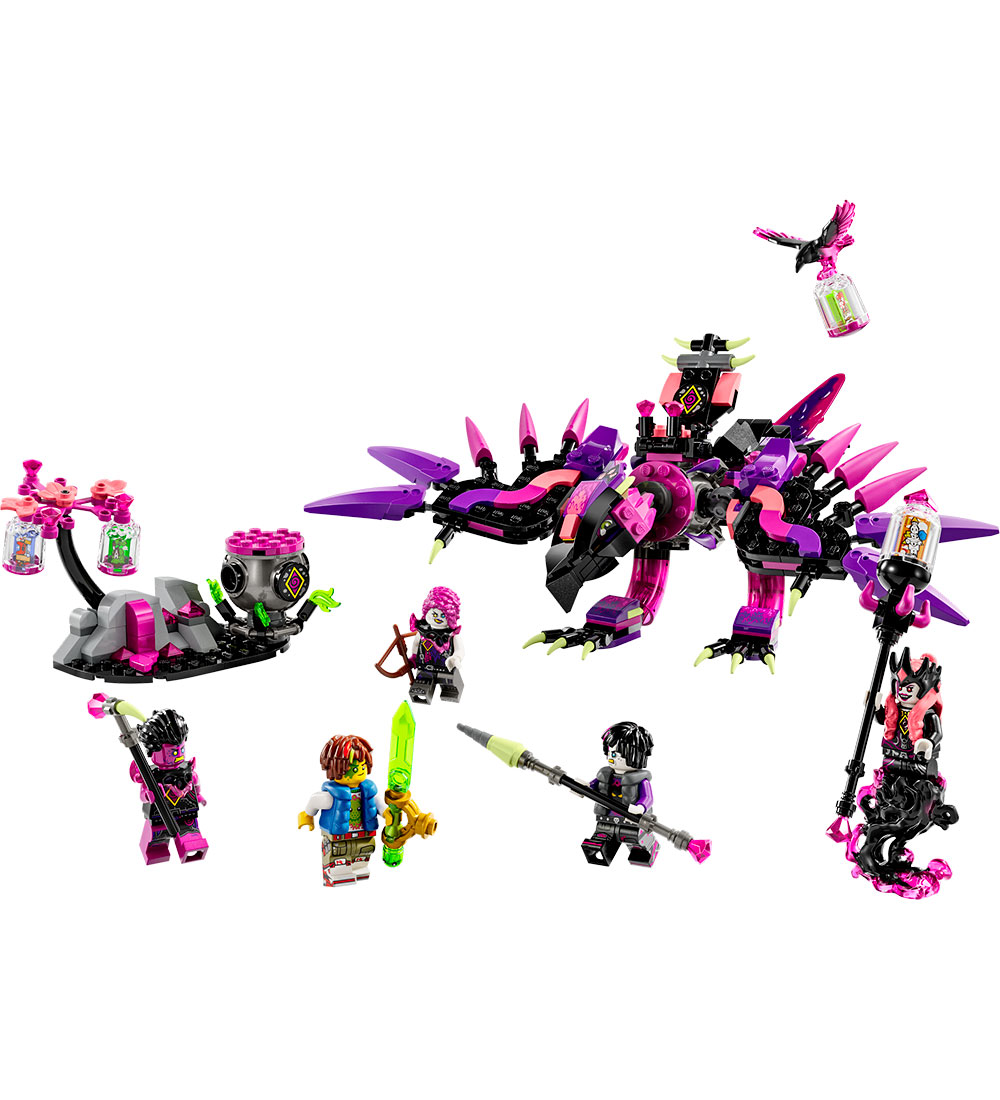 LEGO® DREAMZzz - Aldrig-heksens Mareridsvæsner 71483 - 457 Dele