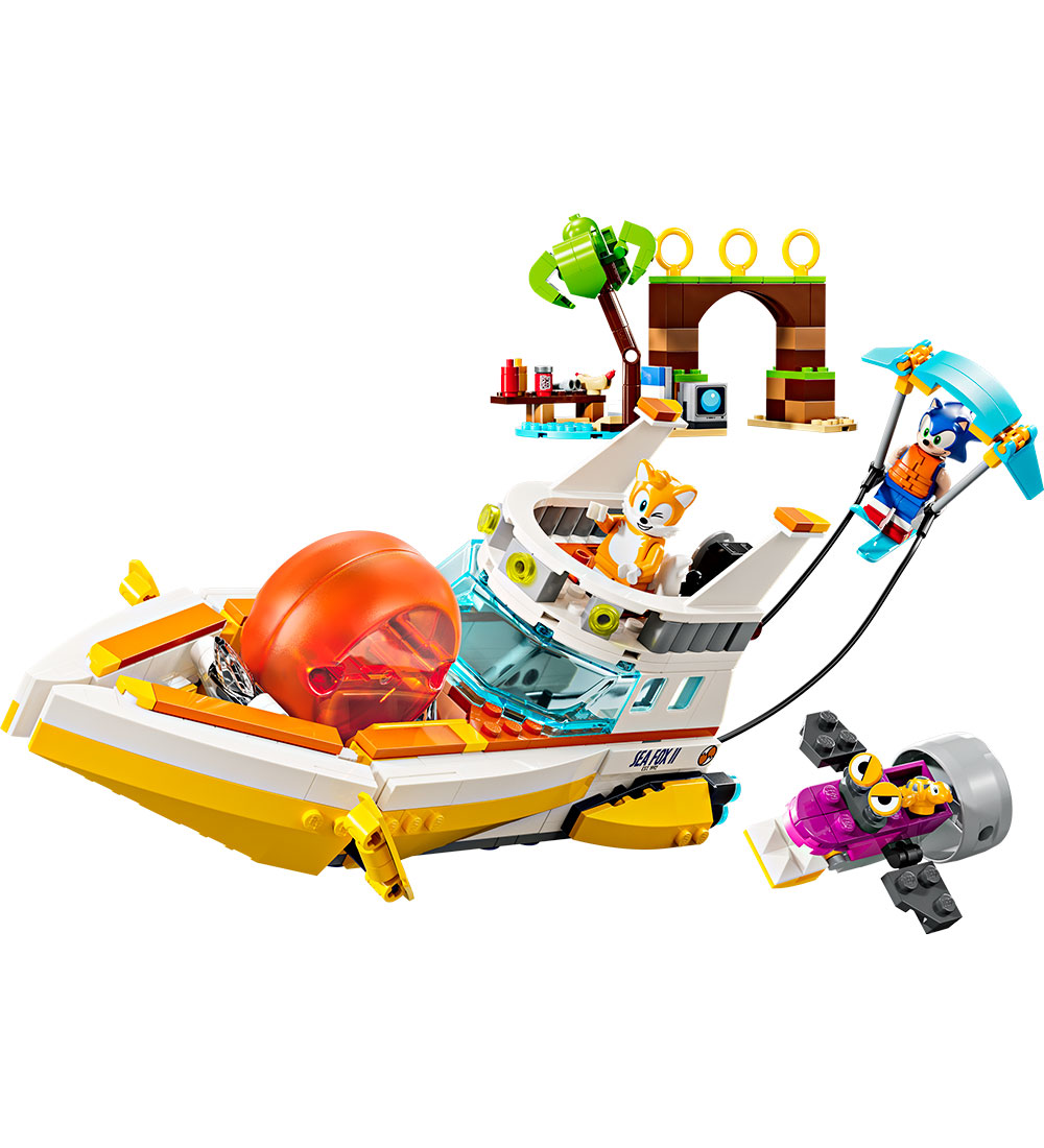 LEGO® Sonic The Hedgehog - Tails' Actionbåd 76997 - 393 Dele