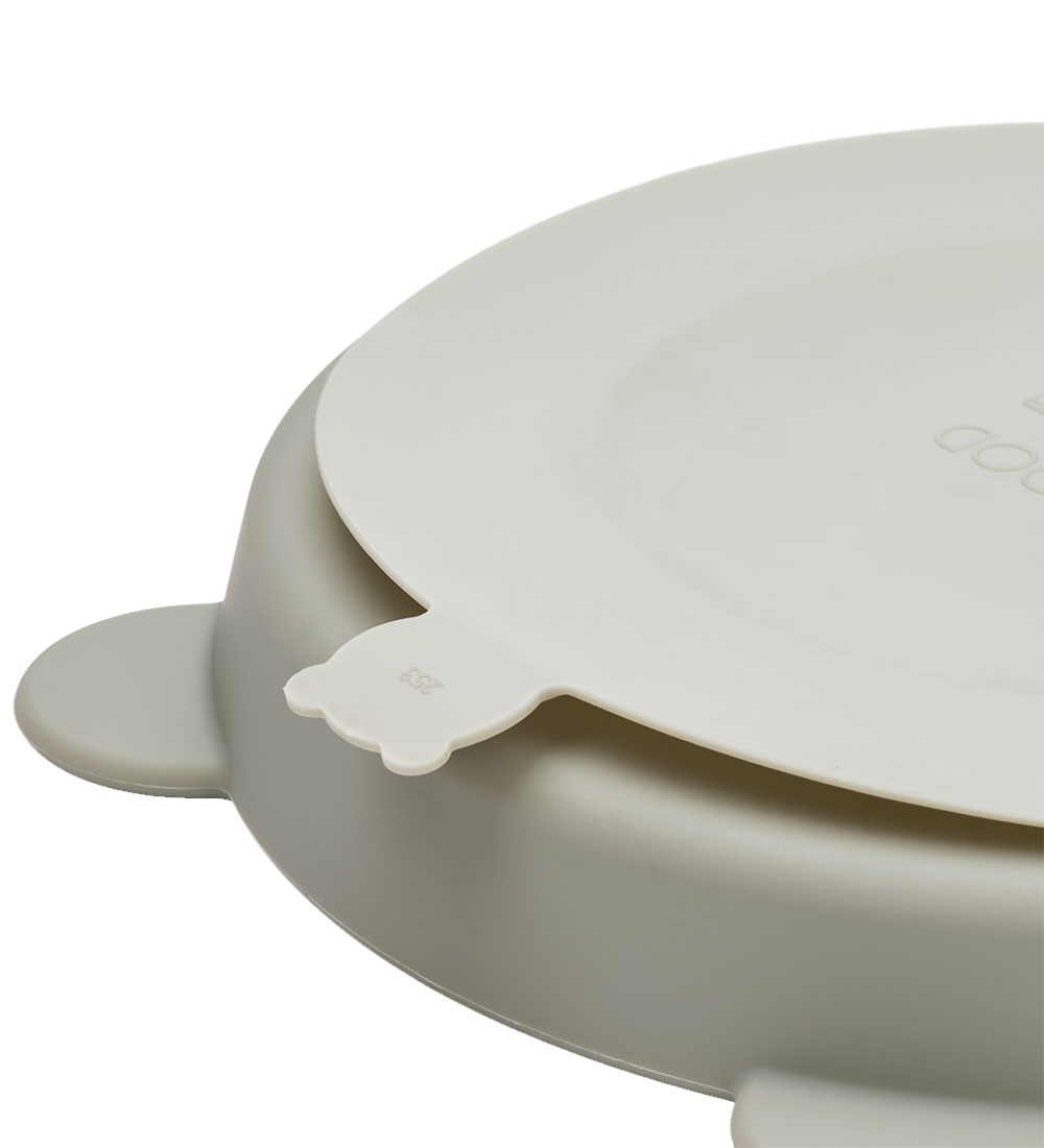 Liewood Skridsikker Tallerken - Stacy - 2-Pak - Whale Blue/Dove