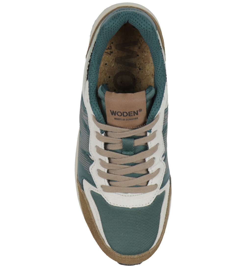 Woden Sko - Rigmor - Caramel/Deep forrest