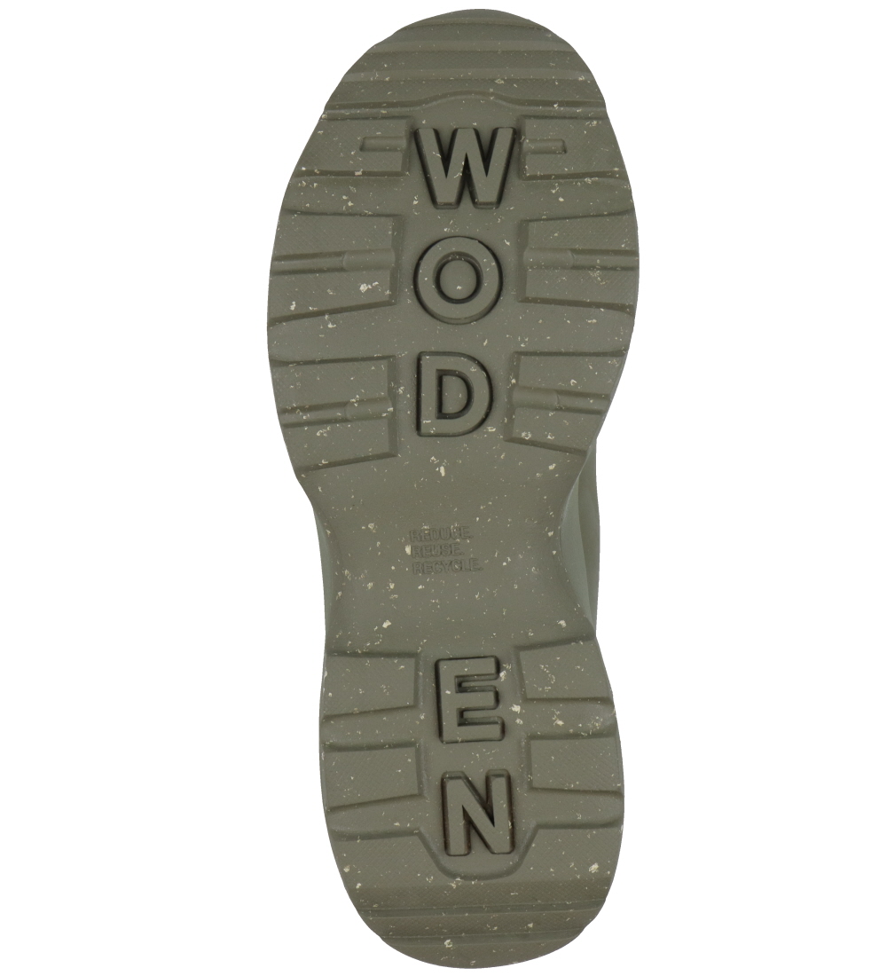 Woden Gummistøvler - Siri Waterproff - Dark Olive/Alfalfa
