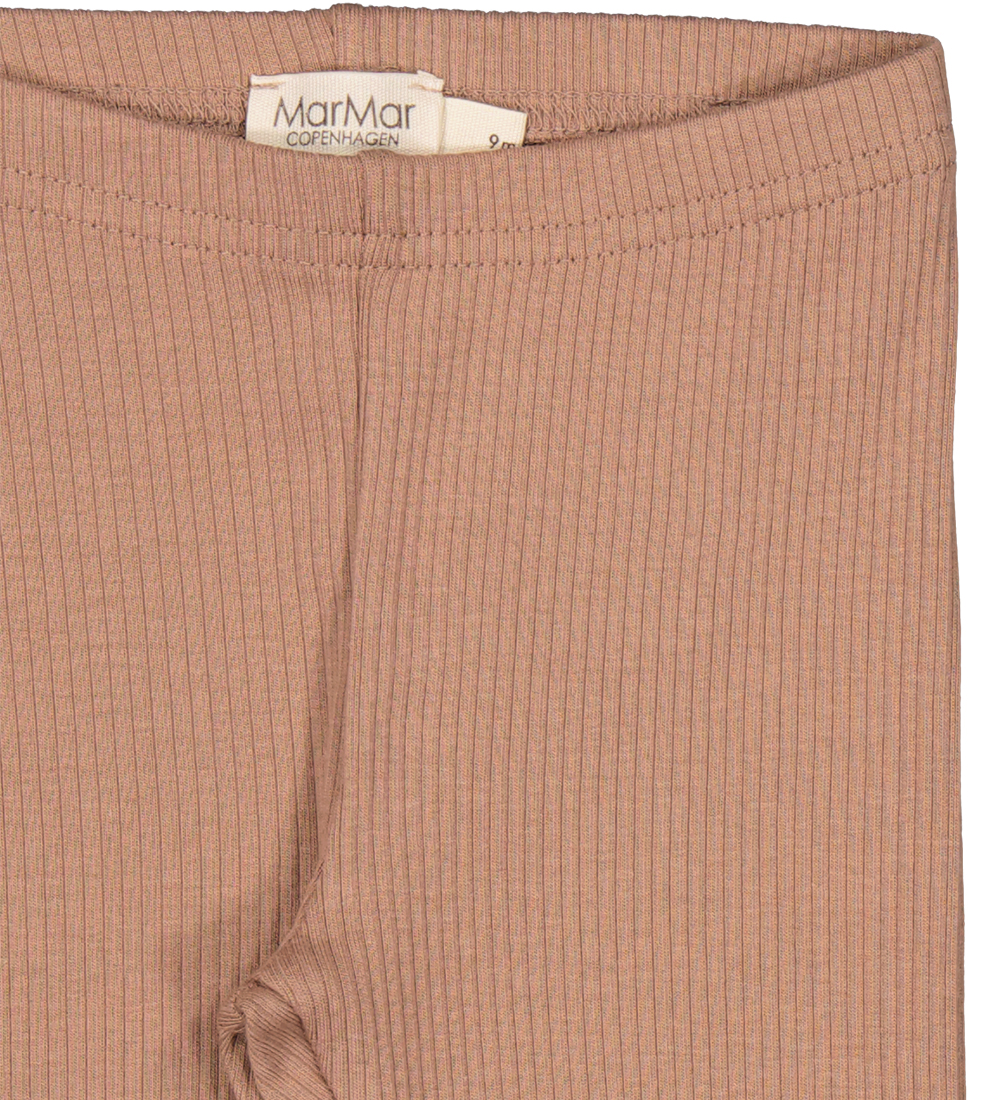 MarMar Leggings - Rib - Modal - Powder Taupe