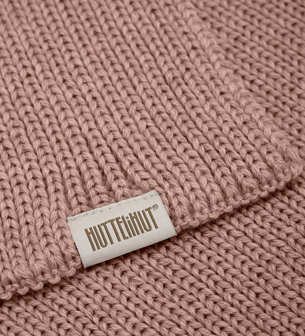 Huttelihut Halsedisse - Uld - Strik - Mahogany Rose