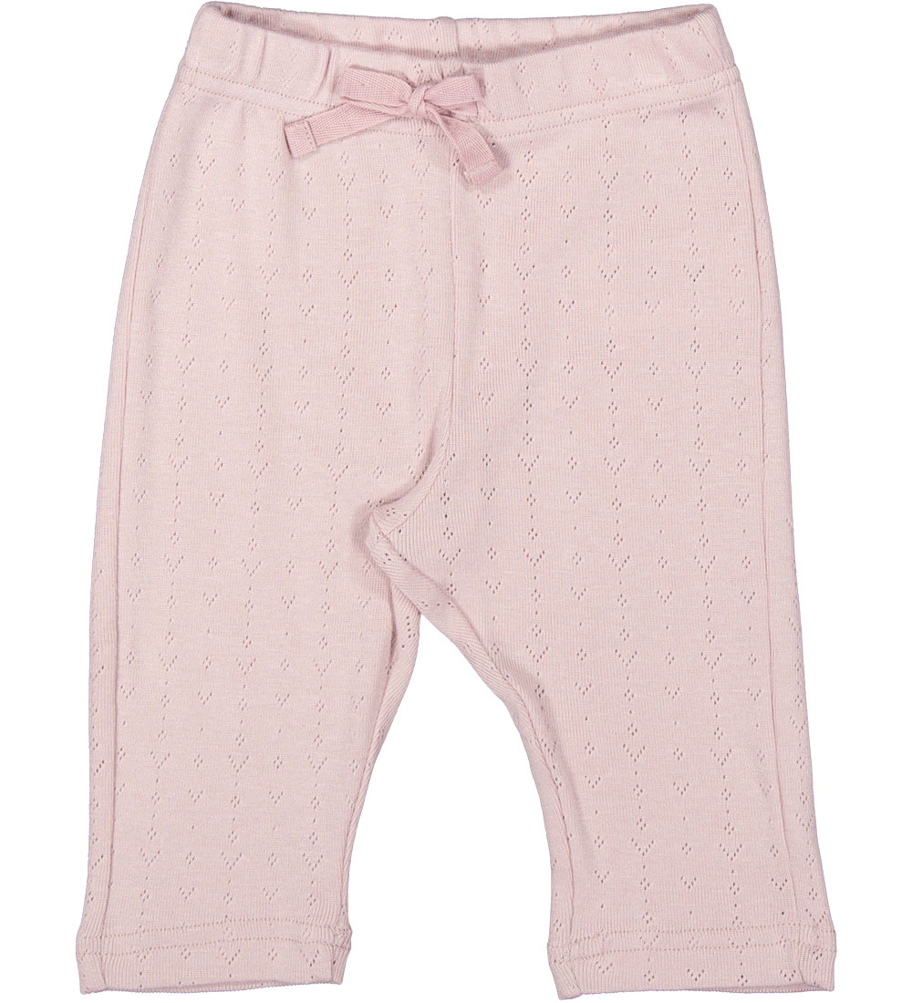 MarMar Bukser - Modal - Pitti - Faded Rose m. Hulmønster