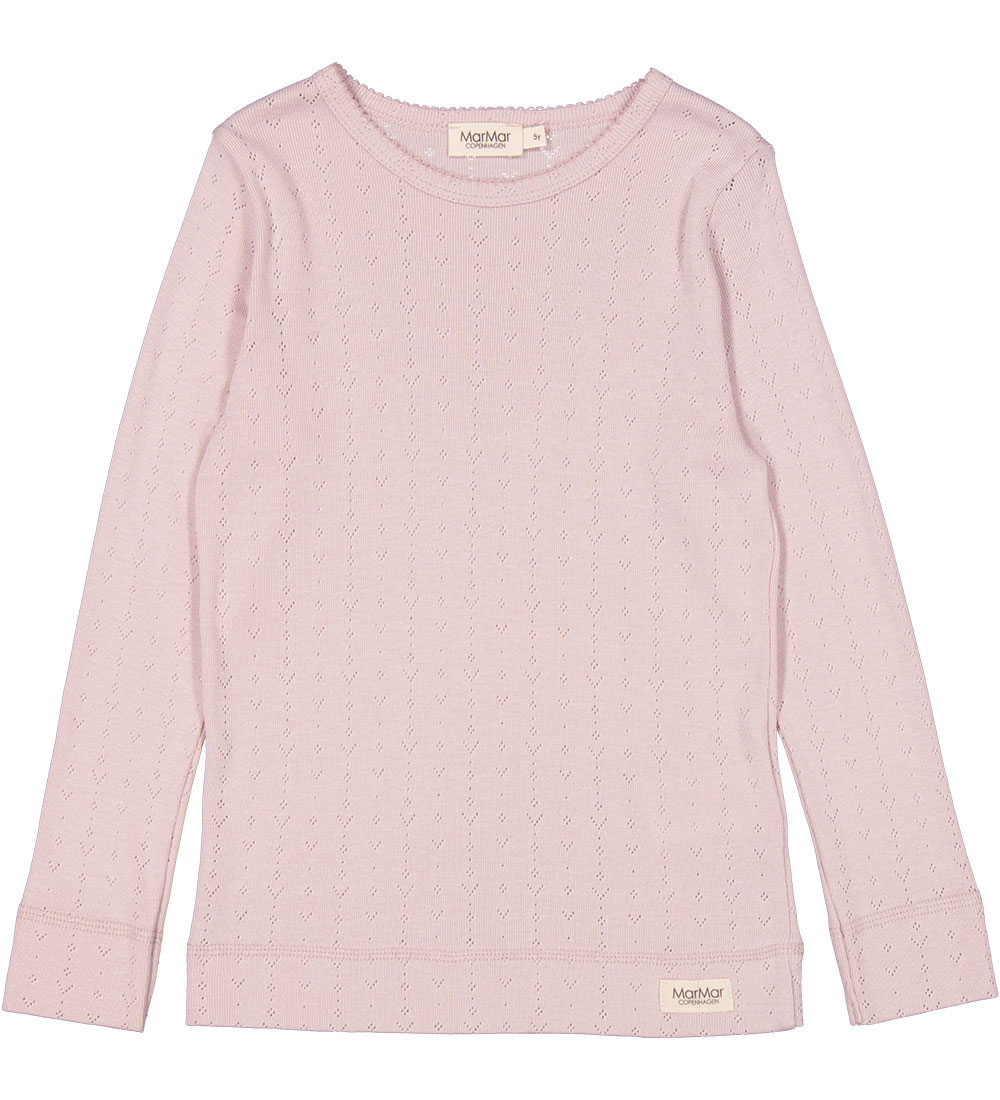 MarMar Nattøj - Modal - Faded Rose m. Hulmønster