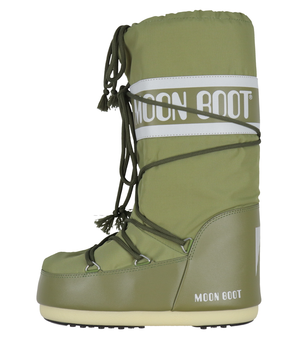 Moon Boot Vinterstøvler - Icon Nylon - Khaki