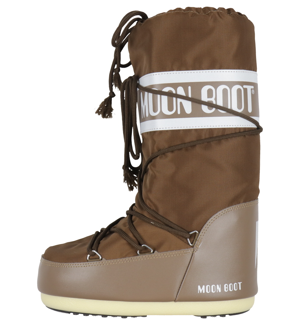 Moon Boot Vinterstøvler - Icon Nylon - Shitake