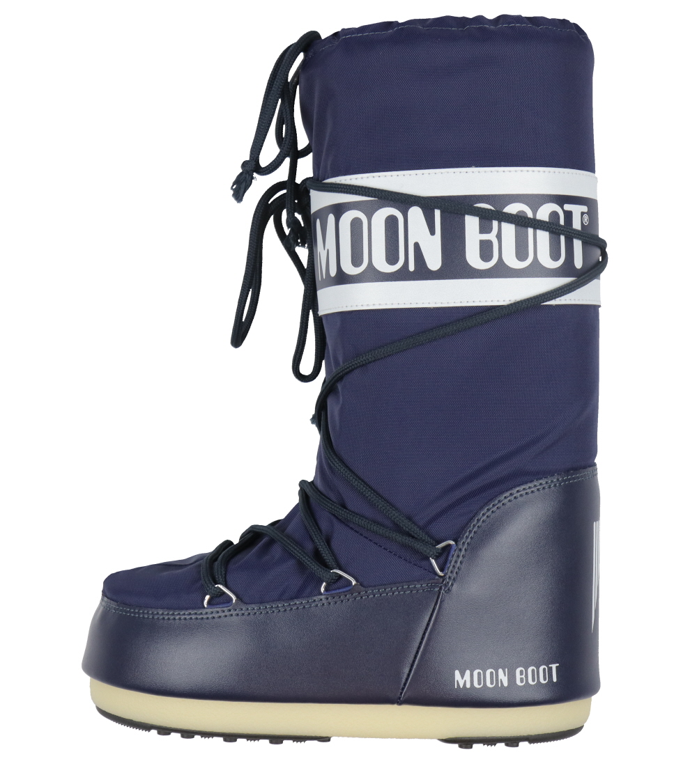 Moon Boot Vinterstøvler - Icon Nylon - Blå