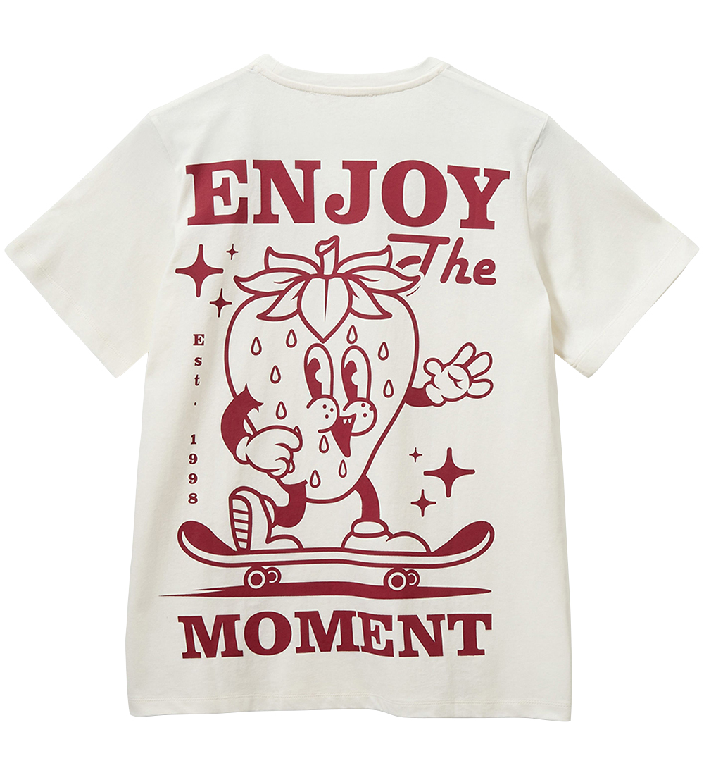 Sofie Schnoor T-shirt - Snow White Ebony m. Print