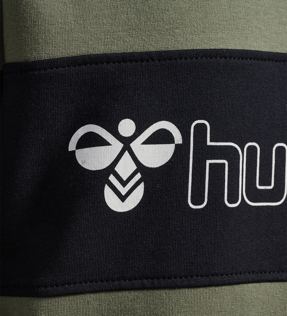 Hummel Hættetrøje - HmlAtlas - Dusty Olive