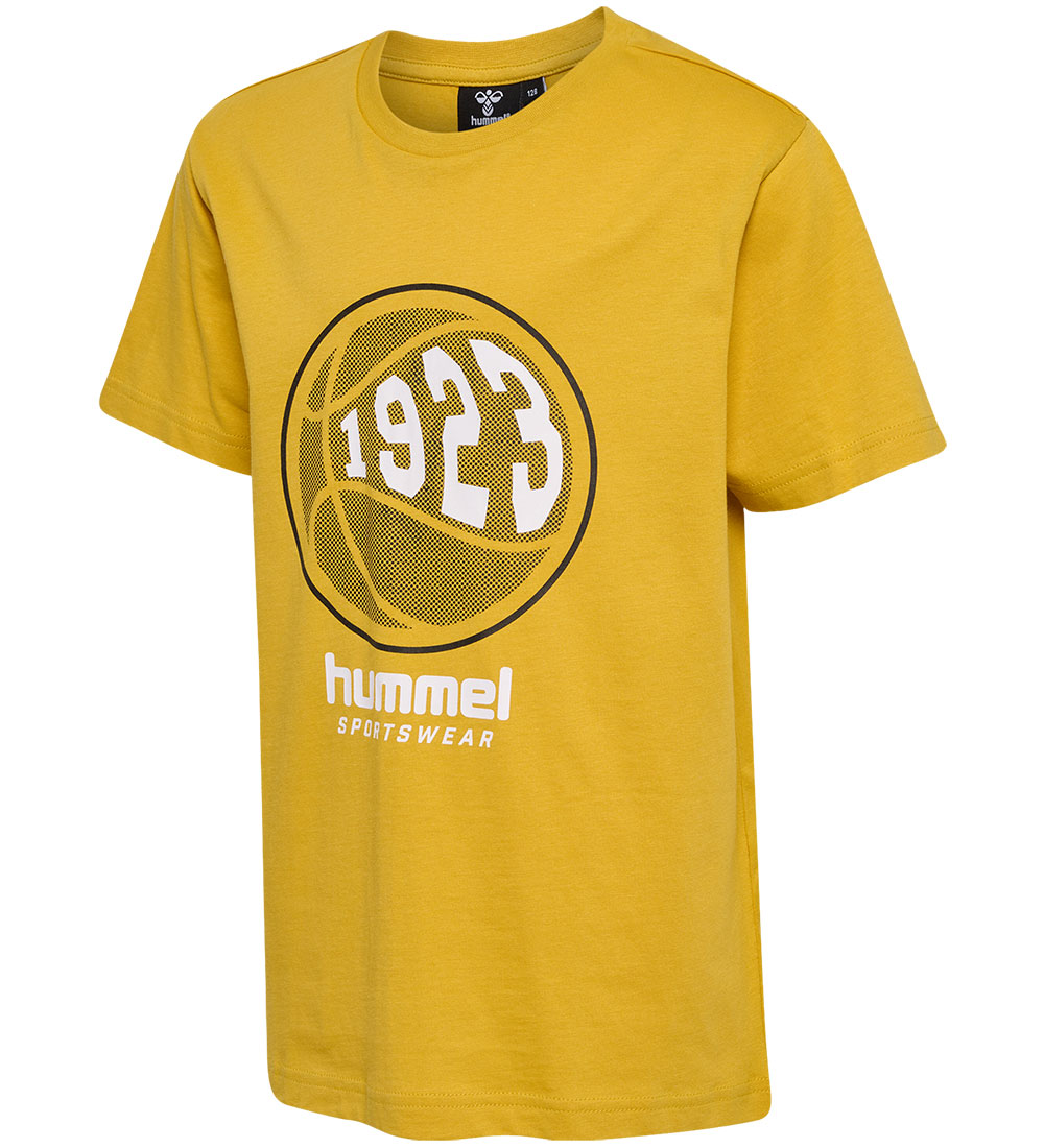 Hummel T-shirt - HmlLeo - Golden Spice
