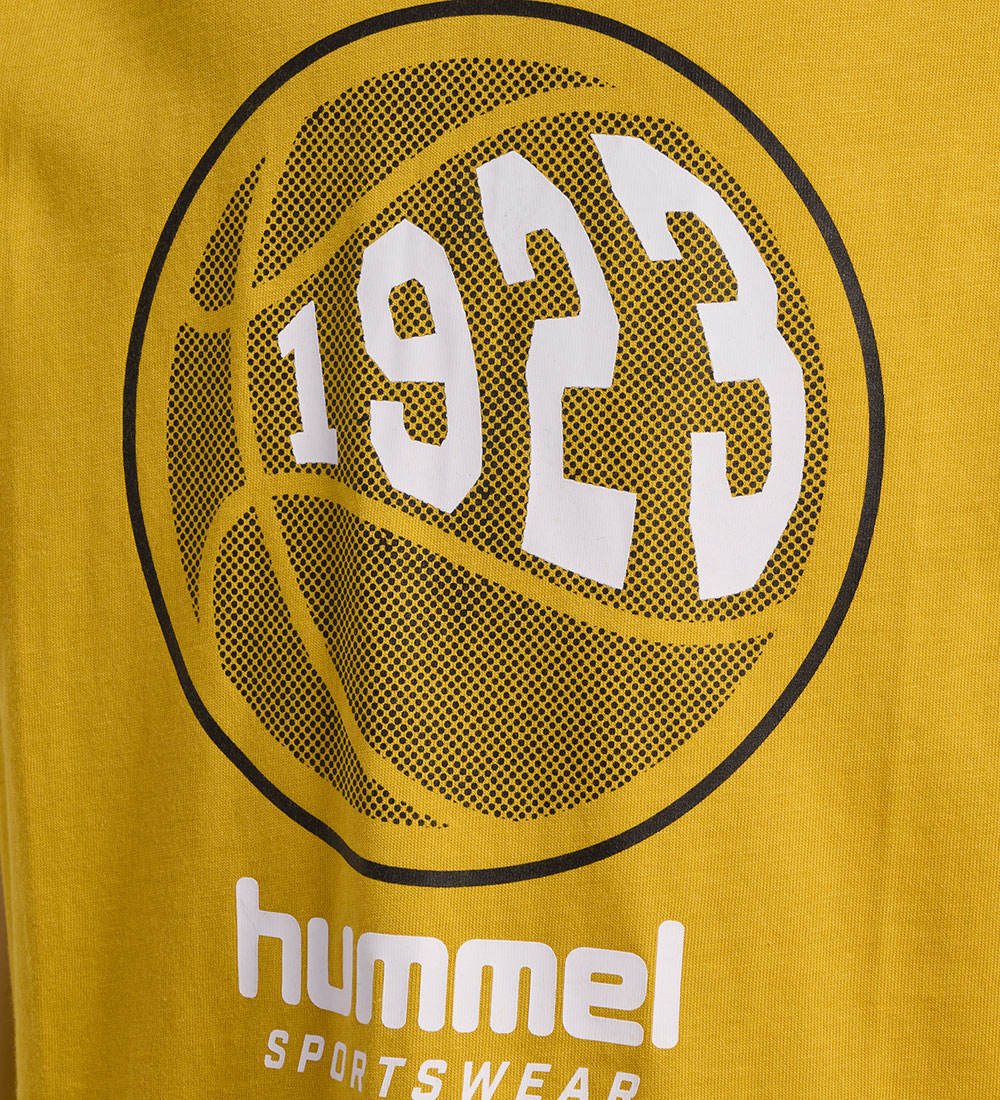 Hummel T-shirt - HmlLeo - Golden Spice