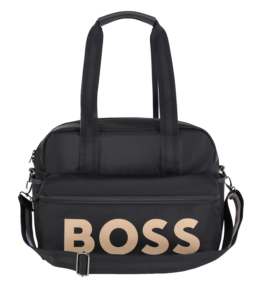 BOSS Pusletaske - Sort m. Brun