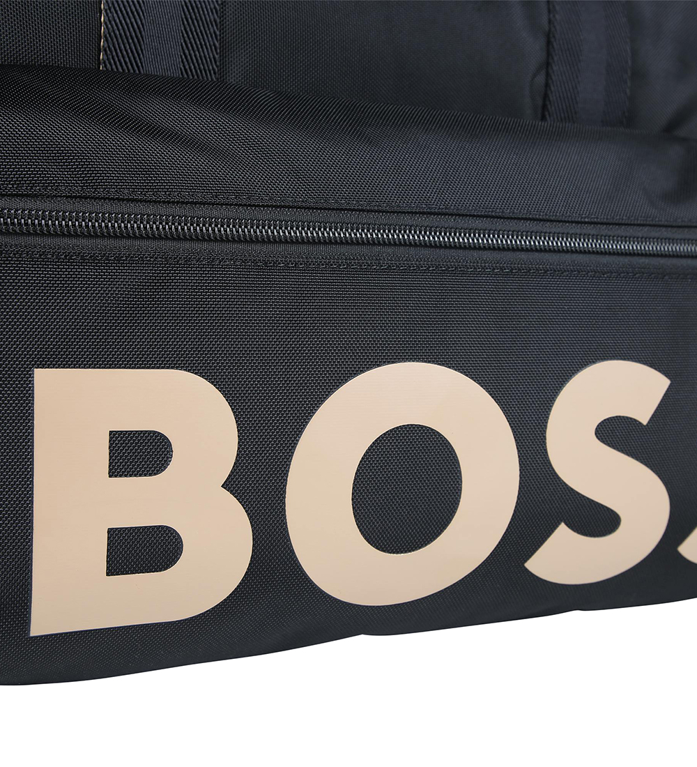 BOSS Pusletaske - Sort m. Brun